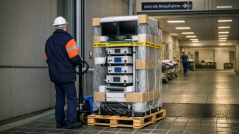 Prepare integrated medical cart systems for safe packaging and delivery from iTD