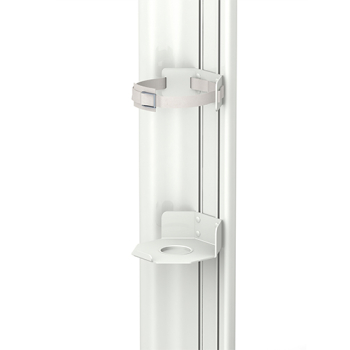 Gas bottle holder for the classic-cart medical cart from iTD