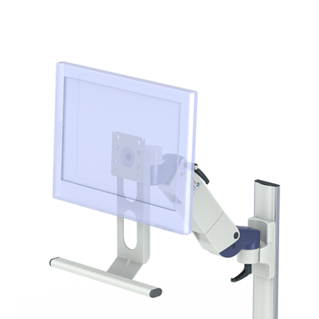 Key board holder for the flexion-port medical mounting arm from iTD