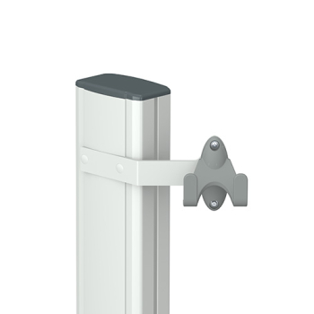 Mounting arm for PDMS with barcode scanner from iTD