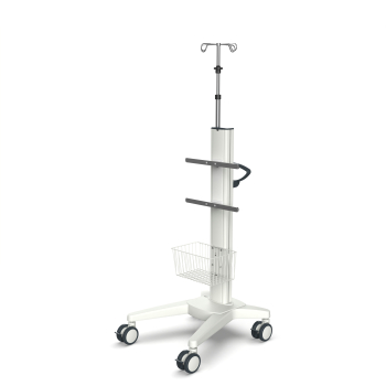 Medical cart vexio-cart with shelf and monitor holder from iTD