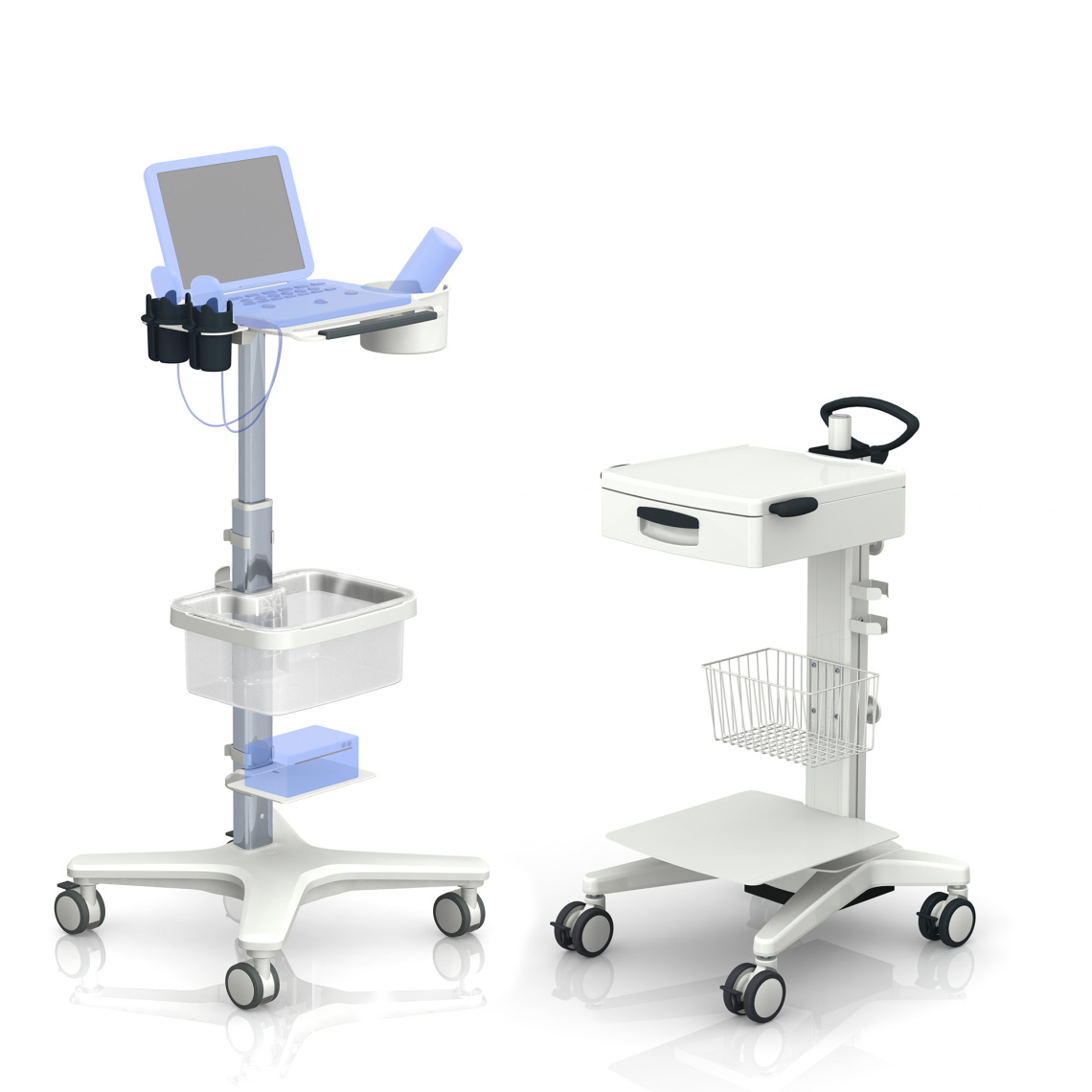 Product overview ultrasound cart from iTD