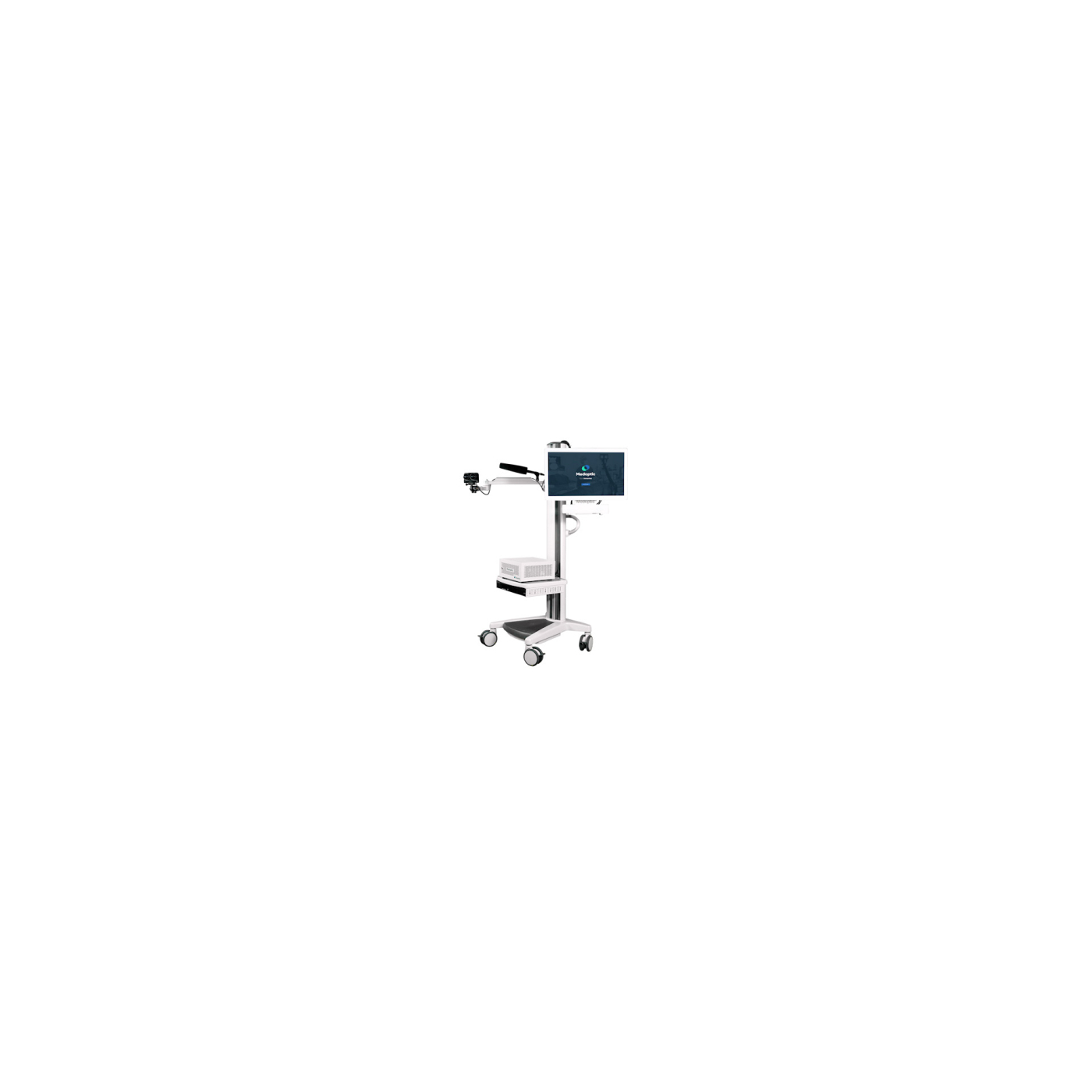 Medical cart for OR VR training from Immertec