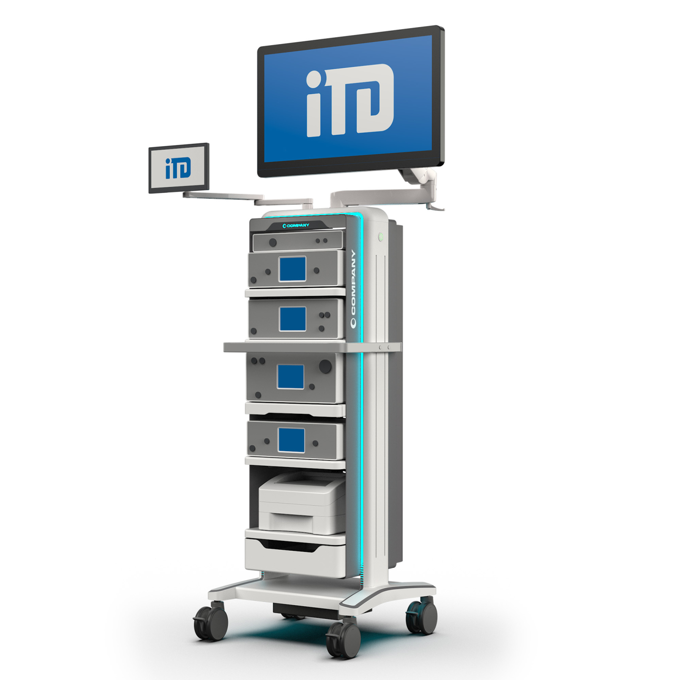 Series production and delivery of medical carts for different volumes and target markets from iTD