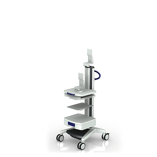 Medical cart pro-cart with shelf and monitor holder from iTD