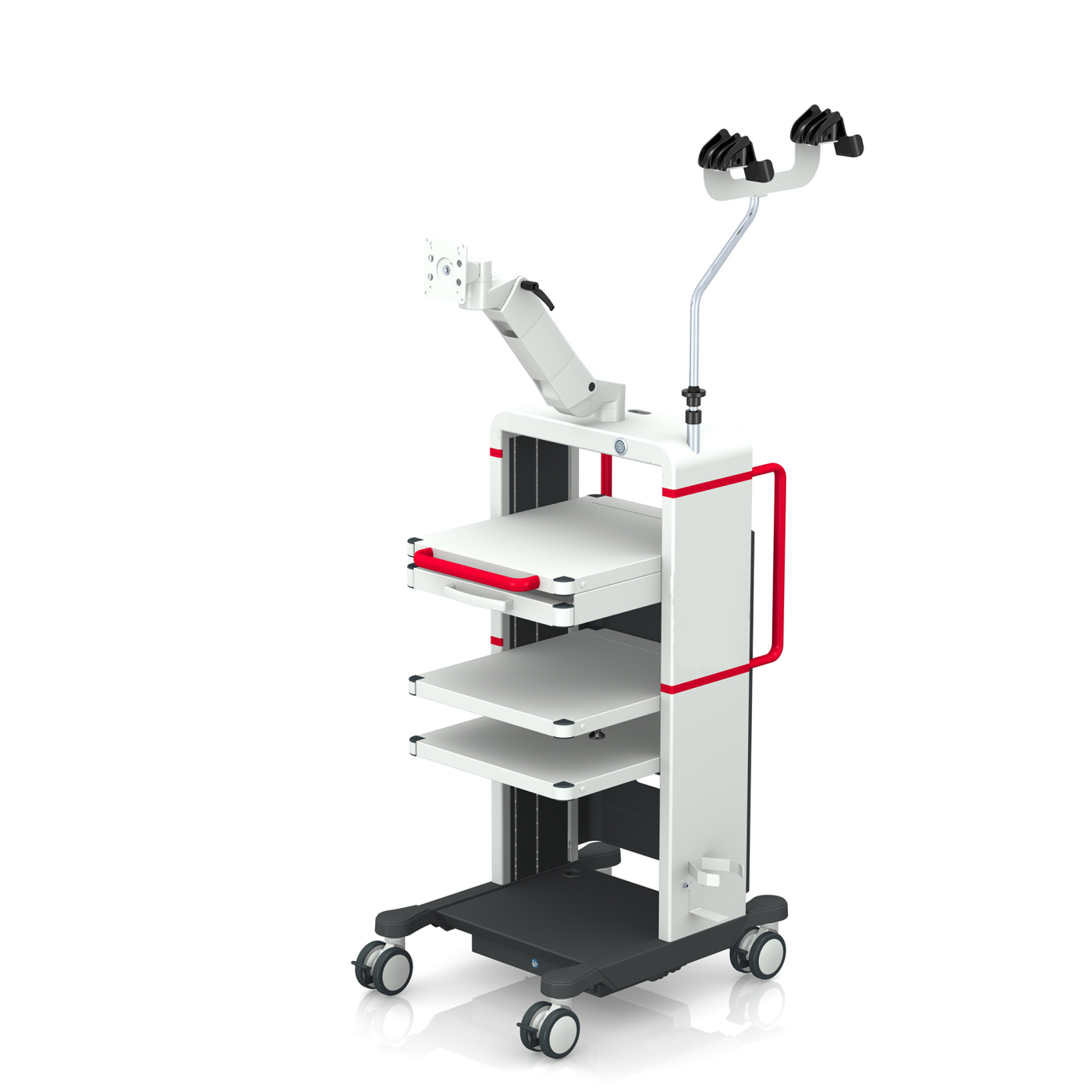 Modular medical cart for flexible  endoscopy from iTD
